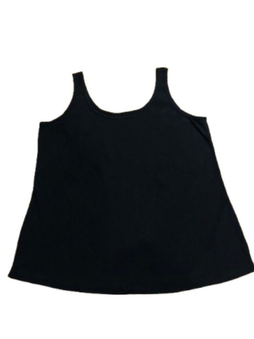 Women’s Black Ribbed Tank Top Size 18/20